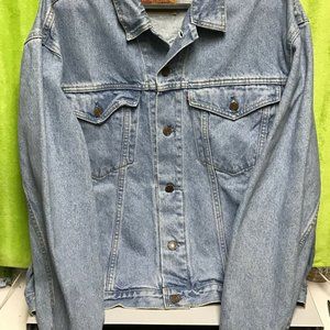 Levi Strauss Light Wash Trucker Denim Jacket XL